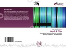 Capa do livro de Hendrik Elias 