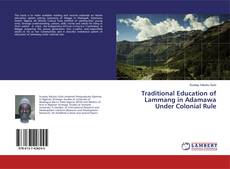 Обложка Traditional Education of Lammang in Adamawa Under Colonial Rule