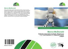 Couverture de Marco McDonald