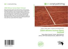 Portada del libro de 2004 Allianz Suisse Open Gstaad