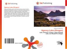 Buchcover von Agency Lake (Oregon)