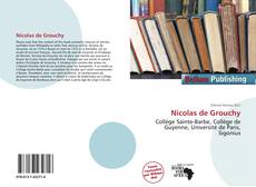 Buchcover von Nicolas de Grouchy
