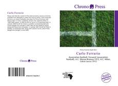 Bookcover of Carlo Ferrario