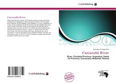 Portada del libro de Carcarañá River