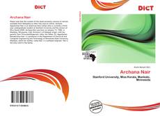Bookcover of Archana Nair