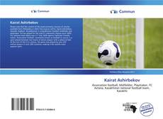 Capa do livro de Kairat Ashirbekov 