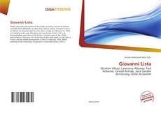 Bookcover of Giovanni Lista