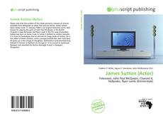 Portada del libro de James Sutton (Actor)