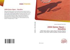Bookcover of 2004 Qatar Open – Doubles