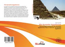 VIe dynastie égyptienne kitap kapağı