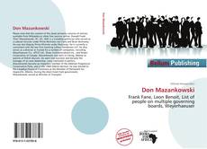 Buchcover von Don Mazankowski