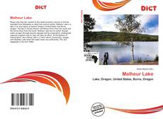 Bookcover of Malheur Lake