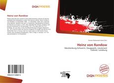 Copertina di Heinz von Randow