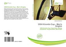 Bookcover of 2004 Kremlin Cup – Men's Singles