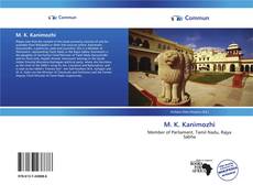 Capa do livro de M. K. Kanimozhi 