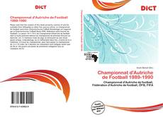 Bookcover of Championnat d'Autriche de Football 1989-1990