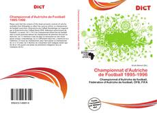 Bookcover of Championnat d'Autriche de Football 1995-1996