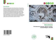 Bookcover of Donatisme