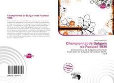 Bookcover of Championnat de Bulgarie de Football 1936