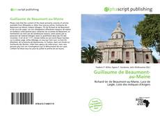 Guillaume de Beaumont-au-Maine kitap kapağı