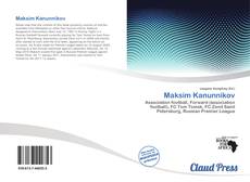 Bookcover of Maksim Kanunnikov