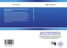 Henri François-Xavier de Belsunce de Castelmoron kitap kapağı