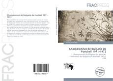 Copertina di Championnat de Bulgarie de Football 1971-1972