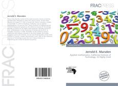Copertina di Jerrold E. Marsden