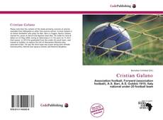 Copertina di Cristian Galano