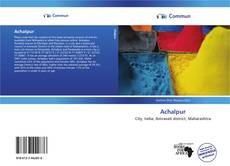 Capa do livro de Achalpur 