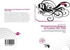 Capa do livro de Championnat de Bulgarie de Football 1997-1998 