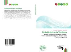 Capa do livro de Club Hotel de la Ventana 