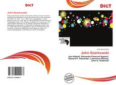 Copertina di John Szarkowski