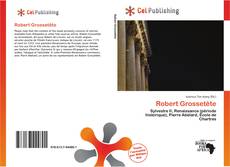 Capa do livro de Robert Grossetête 