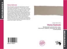 Buchcover von Heinz Galinski