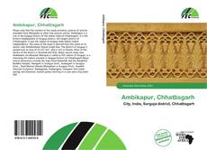 Capa do livro de Ambikapur, Chhattisgarh 