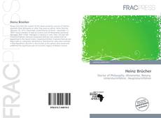 Copertina di Heinz Brücher