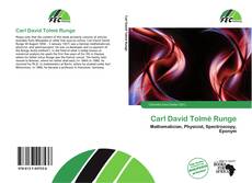 Portada del libro de Carl David Tolmé Runge