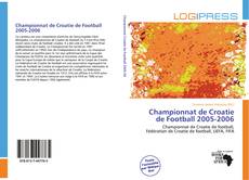 Championnat de Croatie de Football 2005-2006 kitap kapağı