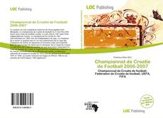 Bookcover of Championnat de Croatie de Football 2006-2007