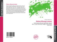 Buchcover von Heinz-Georg Lemm