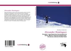 Capa do livro de Alexander Domínguez 