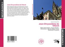 Buchcover von Jean-Chrysostôme de Villaret