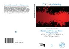 Обложка Heinrich Prinz zu Sayn-Wittgenstein