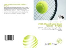 2004 Allianz Suisse Open Gstaad – Singles的封面