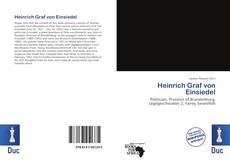 Bookcover of Heinrich Graf von Einsiedel