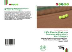 Buchcover von 2004 Abierto Mexicano Telefonica Movistar – Men's Singles