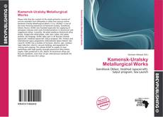 Buchcover von Kamensk-Uralsky Metallurgical Works