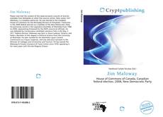 Buchcover von Jim Maloway