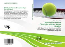 Portada del libro de 2004 Dubai Tennis Championships – Men's Singles